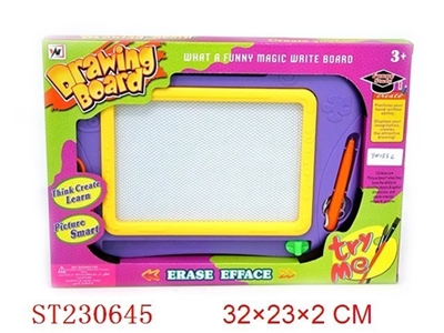 MAGNETIC WRITING BOARD(2 COLOR ASSORTED) - ST230645