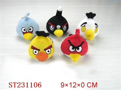 ANGRY BIRDS KEYRINGS - ST231106