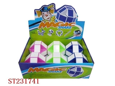 魔术变形蛇魔方（6pcs） - ST231741