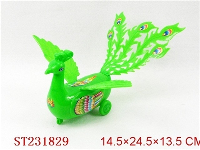 PULL STRING PEACOCK - ST231829