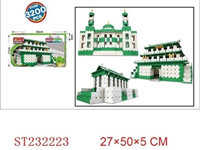 清真寺/农神殿/古楼3200pcs - ST232223
