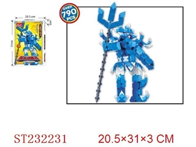 BLOCK TOYS 790PCS - ST232231