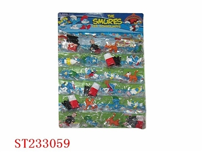 24PCS SMURFS TOYS - ST233059