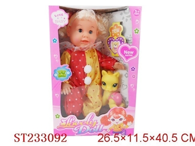 DOLL TOYS W/MUSIC - ST233092