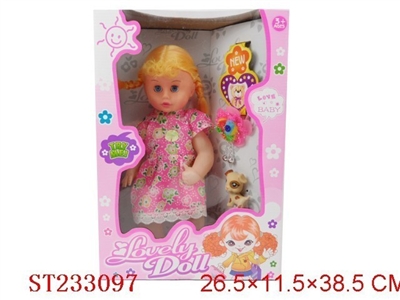 DOLL TOYS W/MUSIC - ST233097