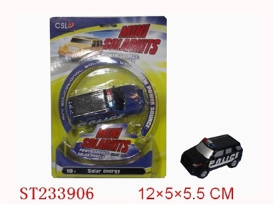SOLAR POLICE CAR - ST233906
