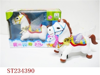 B/O HORSE WITH LIGHT - ST234390