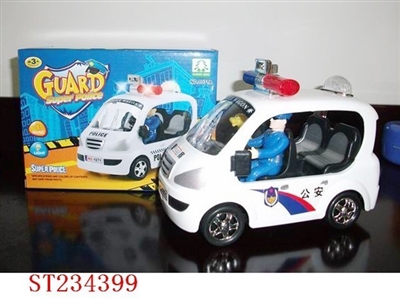 B/O POLICE CAR WITH LIGHT & MUSIC - ST234399