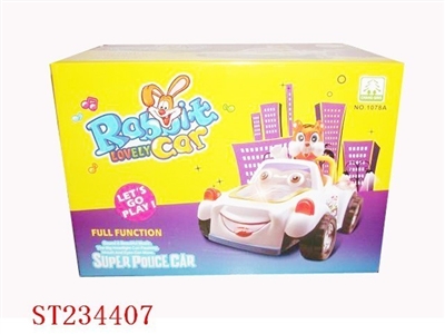 B/O RABBIT CAR - ST234407