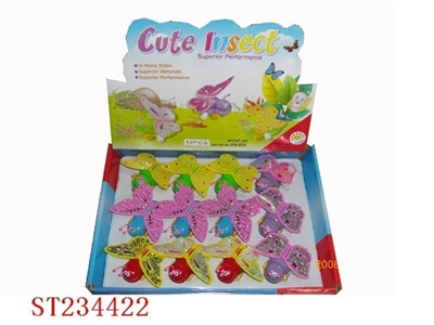 WIND-UP BUTTERFLY(12PCS) - ST234422