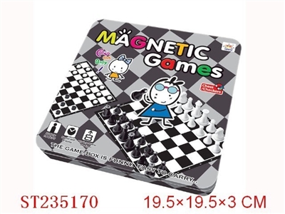 2 IN 1 MAGNETISM GAMES - ST235170