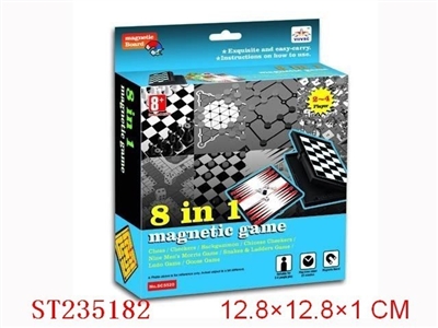 8 IN 1 MAGNETISM GAMES - ST235182