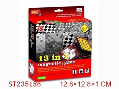 13 IN 1 MAGNETISM GAMES - ST235186