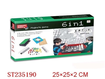 6 IN 1 MAGNETISM GAMES - ST235190