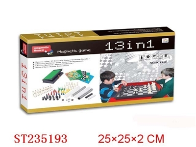 13 IN 1 MAGNETISM GAMES - ST235193