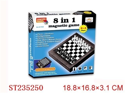 8 IN 1 MAGNETISM GAMES - ST235250