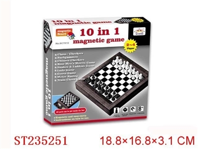 10 IN 1 MAGNETISM GAMES - ST235251