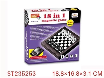 18 IN 1 MAGNETISM GAMES - ST235253