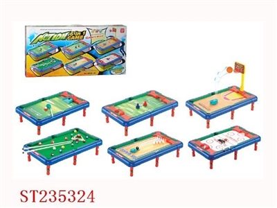 6 IN 1 BILLIARDS SET - ST235324