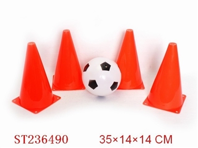 ROAD BLOCK WITH 14CM BASKETBALL - ST236490