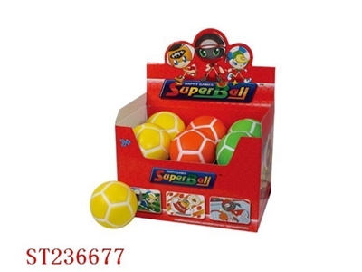 4英寸新款足球（12粒庄） - ST236677