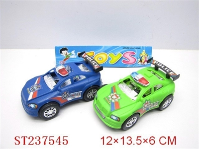 PULL-BACK POLICE CAR 2IN1 - ST237545