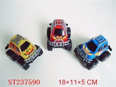 PULL-BACK CAR 3IN1 - ST237590