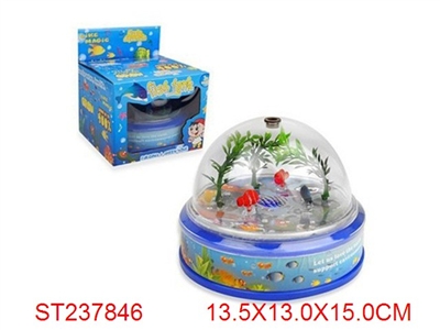 GROW FISH TANK,WITH LIGHT&MUSIC,INCLUDED BATTERY - ST237846