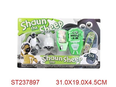 SHAUN THE SHEEP WITH SKIDS & DOLLS - ST237897