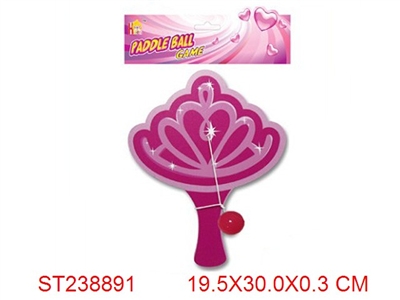 WOODEN PADDLE BALL - ST238891