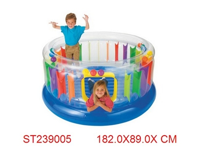 (Intex)jump-o-lene transparent ring bounce - ST239005