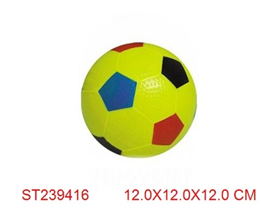 彩色足球(12cm) - ST239416