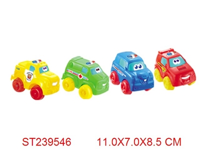 PULL BACK POLICE CAR - ST239546