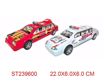 俄文惯性消防警车（2款2色混装） - ST239600