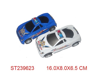 惯性警车（蓝/白2色混装） - ST239623