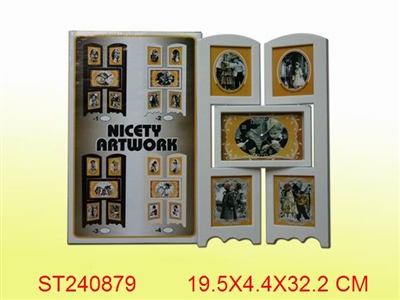 CLOCK AND PHOTO FRAME - ST240879