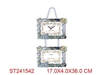 CLOCK AMD PHOTO FRAME - ST241542