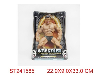 WWE30公分搪塑摔角斗士人偶（四款混装） - ST241585