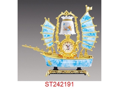 帆船台灯钟 - ST242191