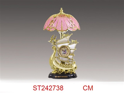 帆船台灯钟 - ST242738
