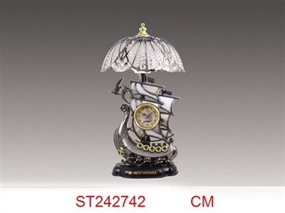 帆船台灯钟 - ST242742