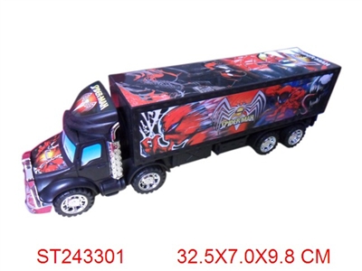 蜘蛛侠喷漆惯性货柜车 - ST243301