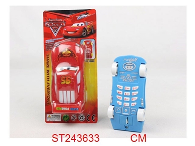 CARS 2 LABEL CAR STRAIGHT MOBILE - ST243633