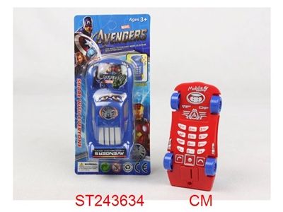 THE AVENGERS ALLIANCE LABEL CAR STRAIGHT MOBILE - ST243634
