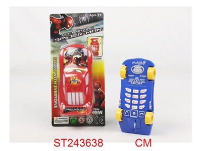 SPIDER MAN 4 LABEL CAR STRAIGHT MOBILE - ST243638