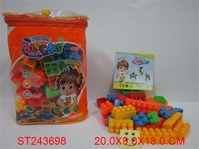 手提袋积木102PCS - ST243698