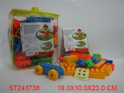 提袋积木 108PCS - ST243738