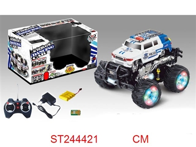 7/W R/C STUNT CAR WITH LIGHT & MUSIC - ST244421