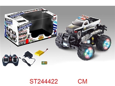 7/W R/C STUNT CAR WITH LIGHT & MUSIC - ST244422