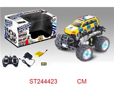 7/W R/C STUNT CAR WITH LIGHT & MUSIC - ST244423